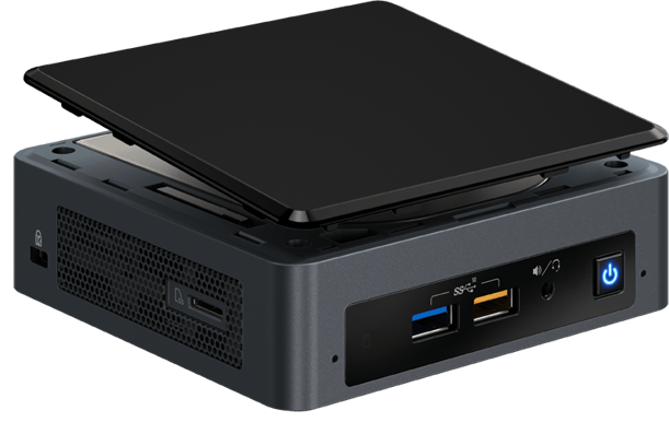 Intel NUC 8 Mini PC i5 8GB 256GB SSD Win10 Home Engelsk