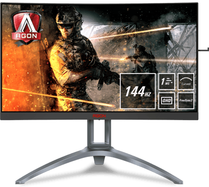 AOC 27" AG273QCX VA Curved QHD 144 Hz