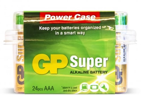 GP Super Alkaliska AAA-batterier (LR03) 24-P