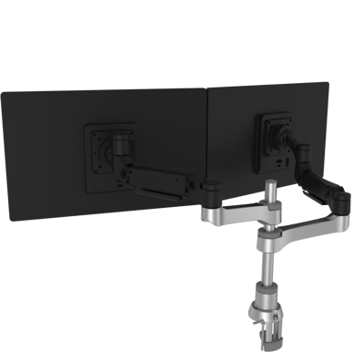 R-Go Caparo 4 Twin Monitor Arm