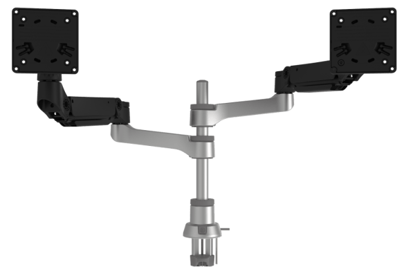 R-Go Caparo 4 Twin Monitor Arm