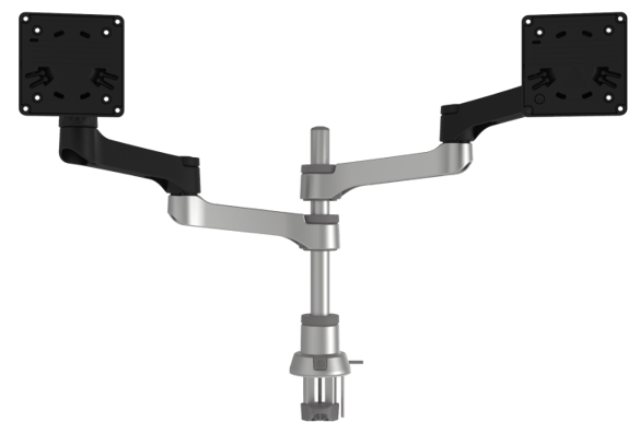 R-Go Zepher 4 Twin Monitor Arm