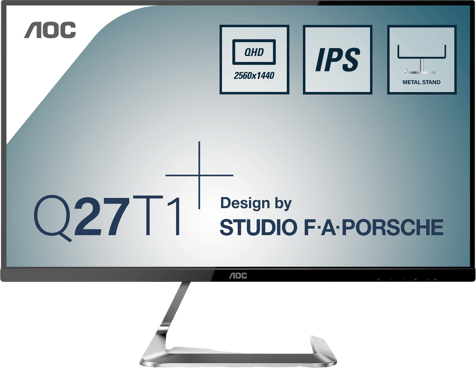 AOC 27" Q27T1 Porsche Design QHD IPS