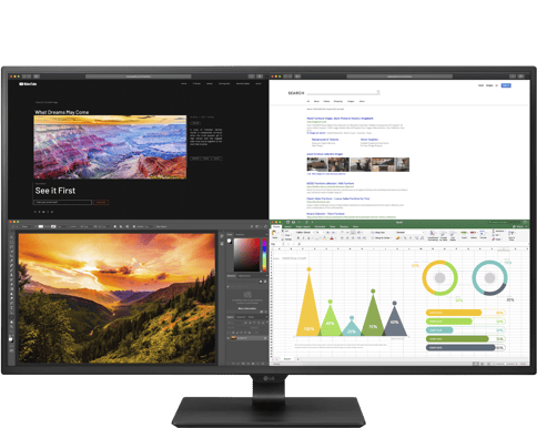 LG 43'' Monitor 43UN700 4K UHD IPS USB-C