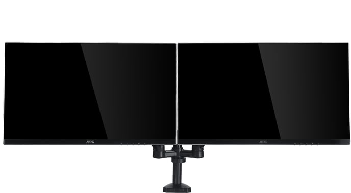 AOC AD110D0 Gas Spring Dual Monitor Arm