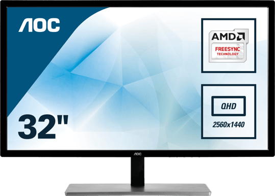 AOC 32" Q3279VWFD8 IPS 75 Hz