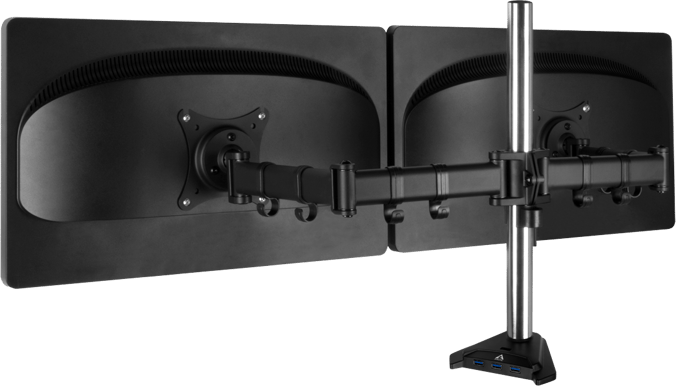 Arctic Z2 Pro Dual Monitor Arm USB-hub
