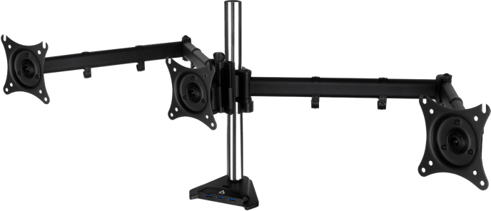 Arctic Z3 Pro Triple Monitor Arm USB-hub