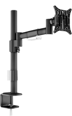 M VESA Deskmount Officeline Single Svart