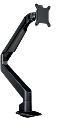M VESA Gas Lift Arm Single HD Svart