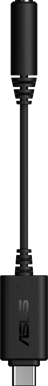 ASUS AI Noise-Canceling USB-C - 3.5mm Mic Adapter