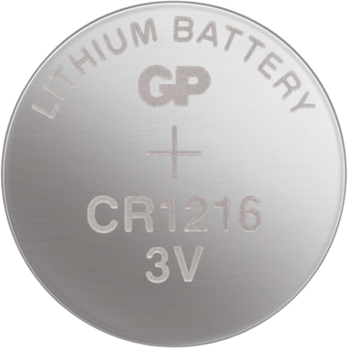 GP Litiumbatteri Knappcell CR1216 3V 1-P