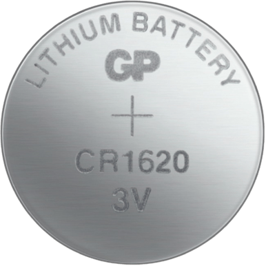 GP Litiumbatteri Knappcell CR1620 3V 5-P