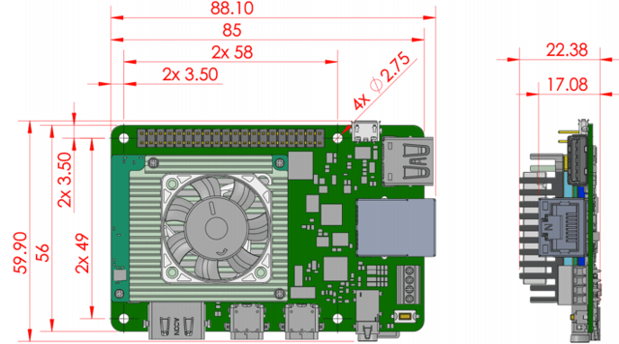 Coral Google 1GB Development Board