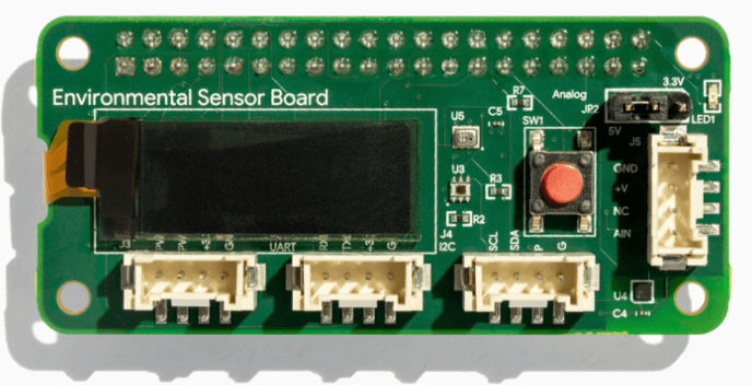 Coral Google Environmental Sensor Board Development Kit