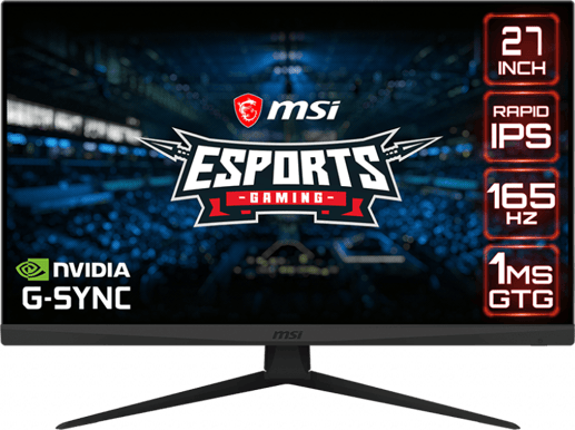 MSI 27" Optix G273QF QHD IPS 165 Hz