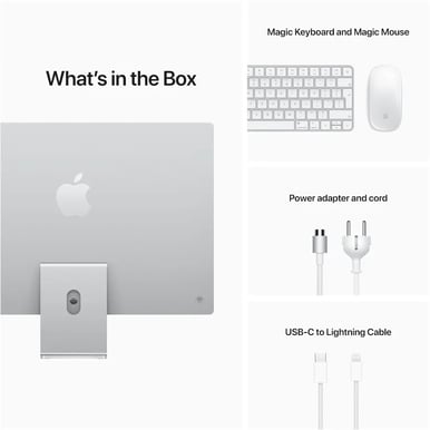 Apple iMac - 24" | M1 | 8GB | 8-kärnig grafik | 512GB | Silver