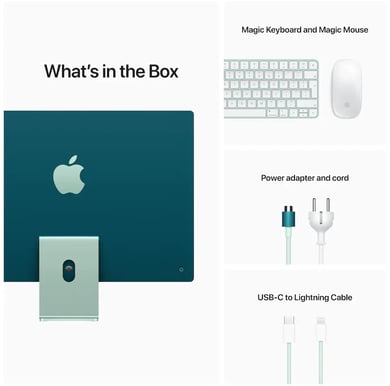 Apple iMac - 24" | M1 | 8GB | 8-kärnig grafik | 512GB | Grön