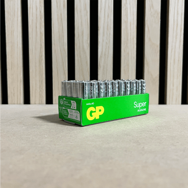 GP Super Alkaliska AAA-batterier (LR03) Box 40-P