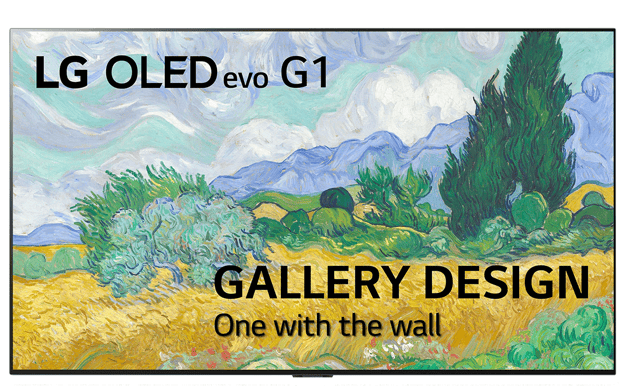 LG 77" G1 OLED evo Gallery Design