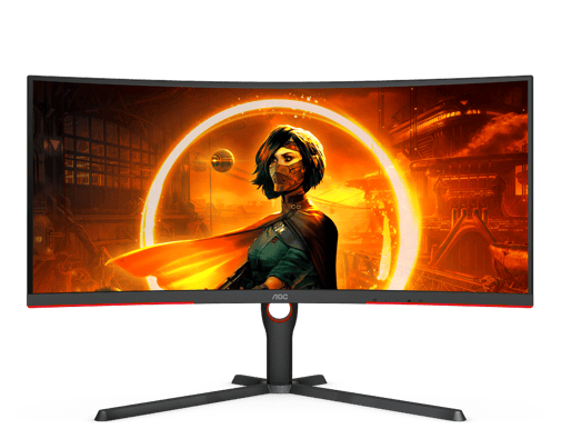 AOC 34" CU34G3S VA 21:9 Curved 165 Hz