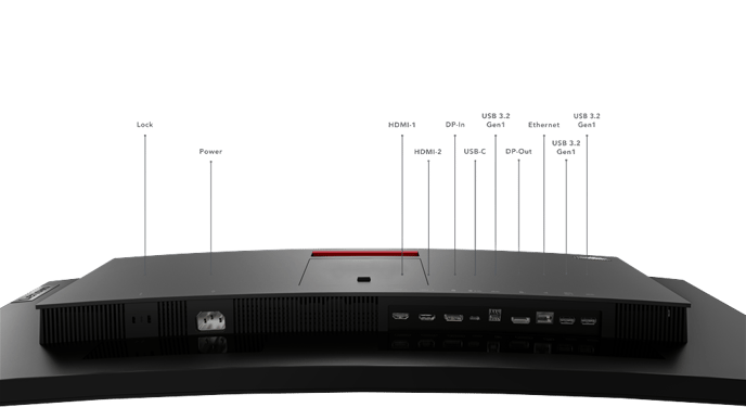 Lenovo 34" ThinkVision P34w-20 WQHD IPS 21:9 Curved