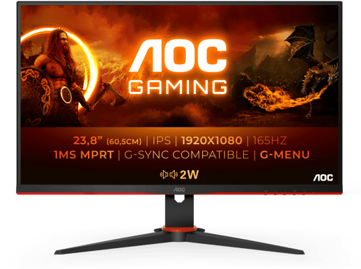 AOC 24" 24G2SPU IPS 165 Hz