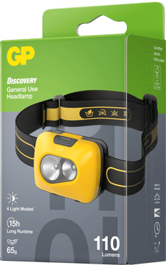 GP Discovery Pannlampa CH42, 110 lumen