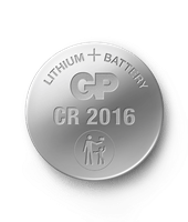 GP Litiumbatteri Knappcell CR2016, 3V, 4-pack