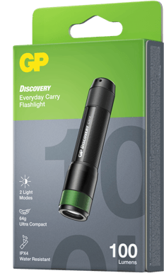 GP Discovery Flashlight, C31X, 100 lumens