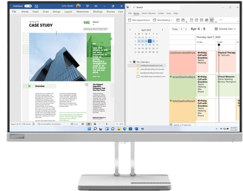 Lenovo 25" L25e-40 VA 75 Hz