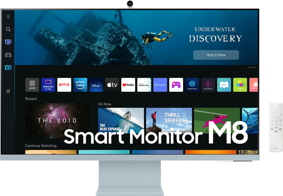 Samsung 32'' Smart Monitor M8 Blå