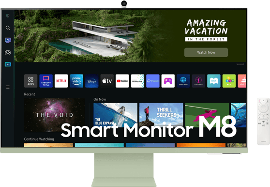 Samsung 32'' Smart Monitor M8 Grön