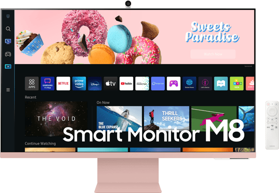 Samsung 32'' Smart Monitor M8 Rosa