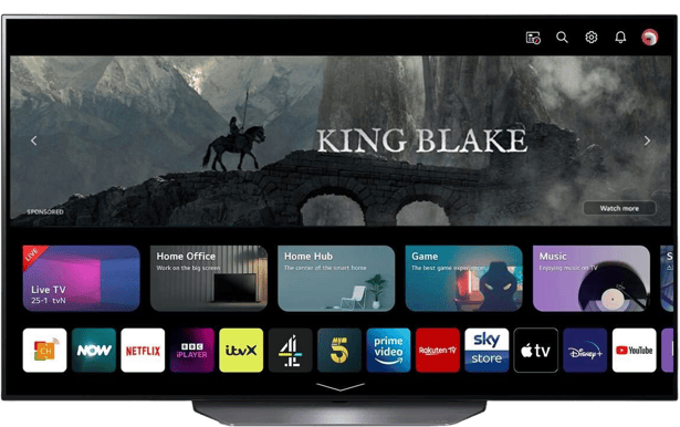 LG 77" OLED77B36 4K Smart TV