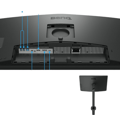 BenQ 27'' PD2706UA Ergo Stand IPS 4K USB-C