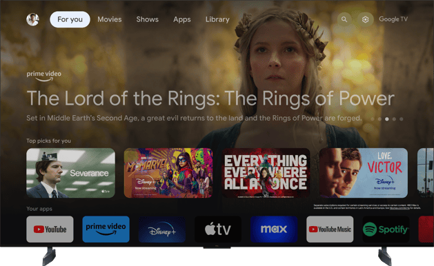TCL 85" 85X955 Mini LED 4K Google TV