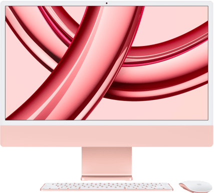 Apple iMac - M3 | 8GB | 8-kärnig grafik | 256GB | Rosa