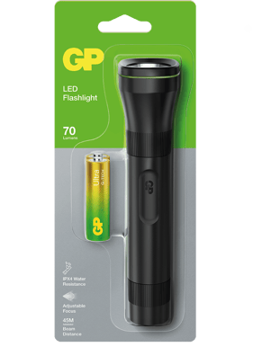 GP Everyday Flashlight, C107, 70 lm