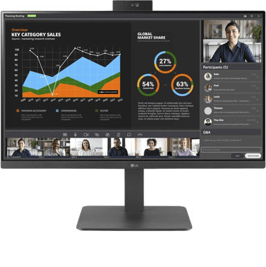 LG 27" 27BR750C IPS USB-C Webcam