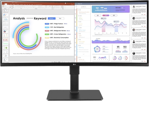 LG 34" 34BQ77QB IPS WQHD (3800R) USB-C