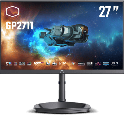 Cooler Master 27" Tempest GP2711 Mini LED QHD 165 Hz