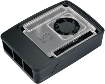 Raspberry Pi 5 Case Svart/Grå