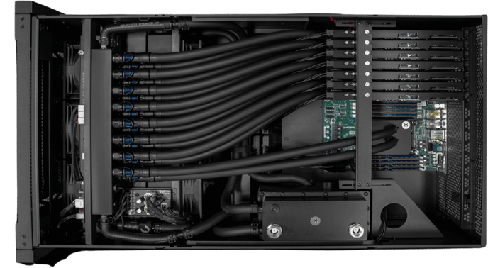 EK Fluid Works Rackmount Server X7000-RM