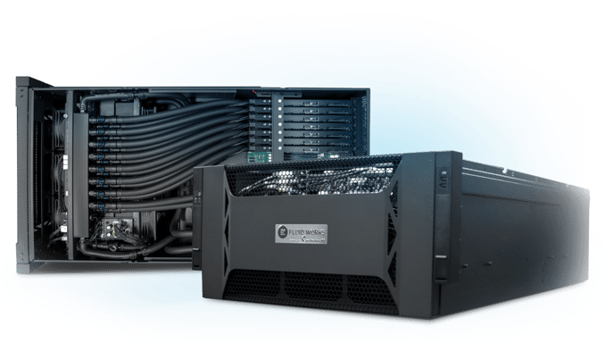 EK Fluid Works Rackmount Server X7000-RM