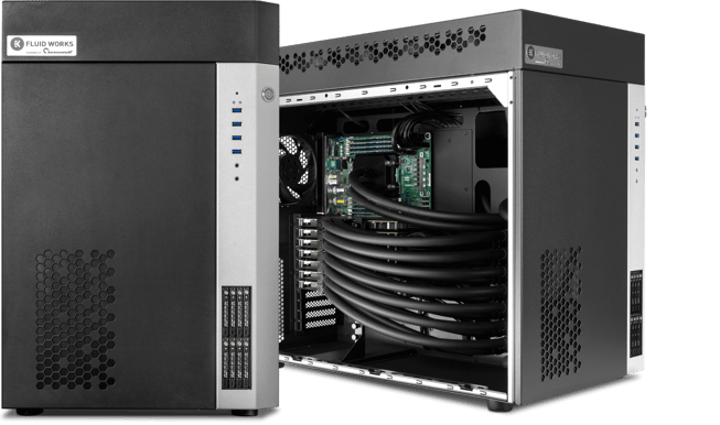 EK Fluid Works Compute Server X5000 Intel