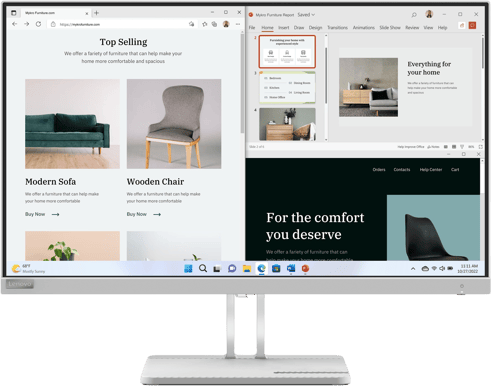 Lenovo 27" L27e-40 VA 100 Hz