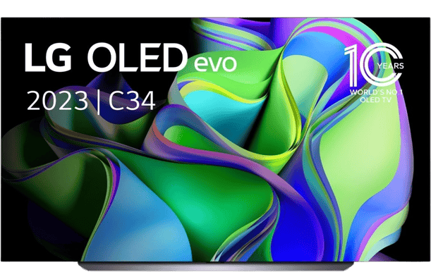 LG 83" OLED83C34 evo 4K Smart TV