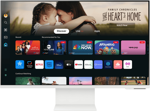 Samsung 32'' Smart Monitor M80D VA 4K USB-C
