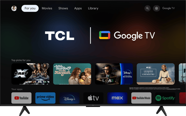 TCL 65" 65P755 4K Google TV